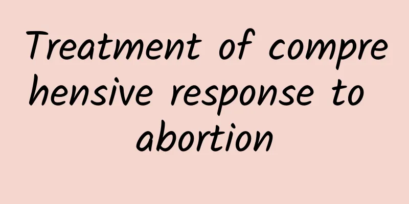 Treatment of comprehensive response to abortion