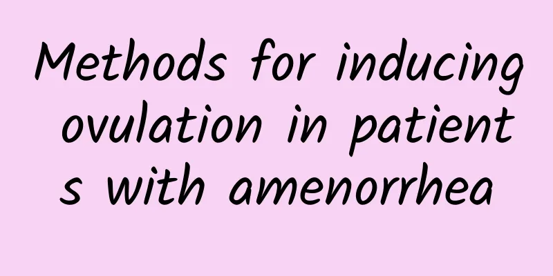 Methods for inducing ovulation in patients with amenorrhea