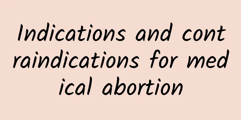 Indications and contraindications for medical abortion