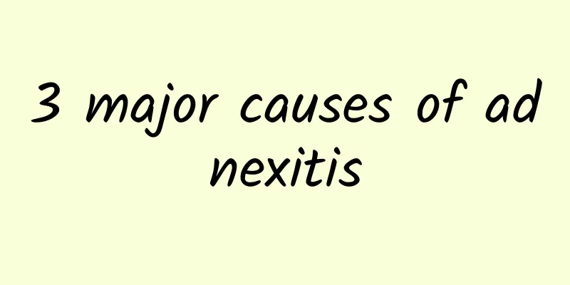 3 major causes of adnexitis
