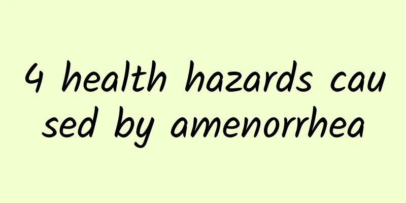 4 health hazards caused by amenorrhea