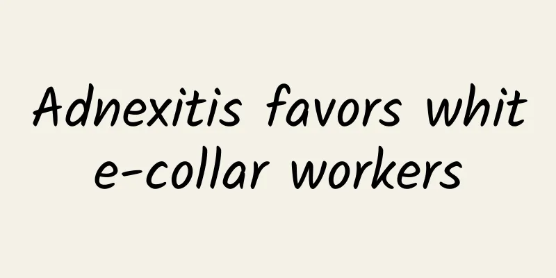 Adnexitis favors white-collar workers