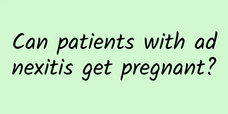 Can patients with adnexitis get pregnant?
