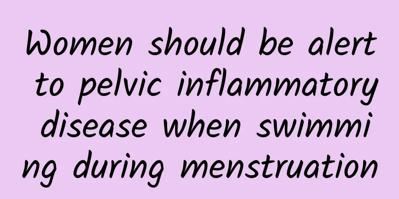 Women should be alert to pelvic inflammatory disease when swimming during menstruation