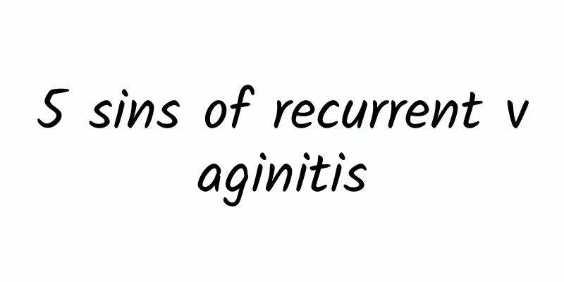 5 sins of recurrent vaginitis