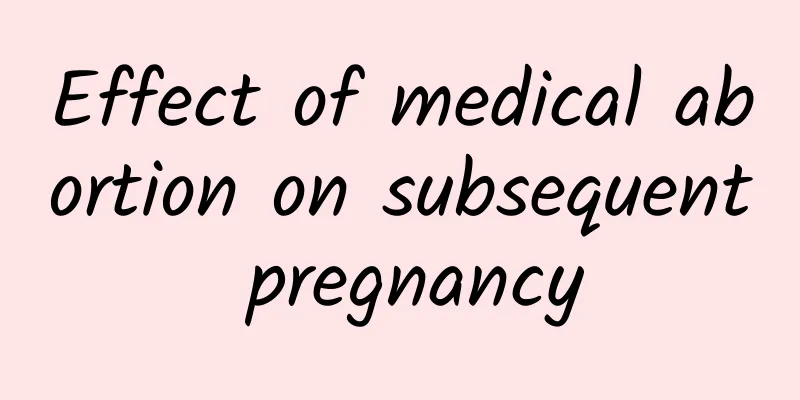 Effect of medical abortion on subsequent pregnancy