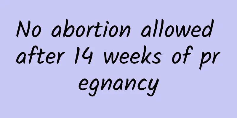 No abortion allowed after 14 weeks of pregnancy