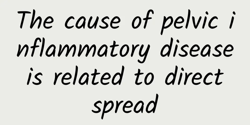 The cause of pelvic inflammatory disease is related to direct spread