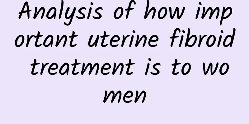 Analysis of how important uterine fibroid treatment is to women
