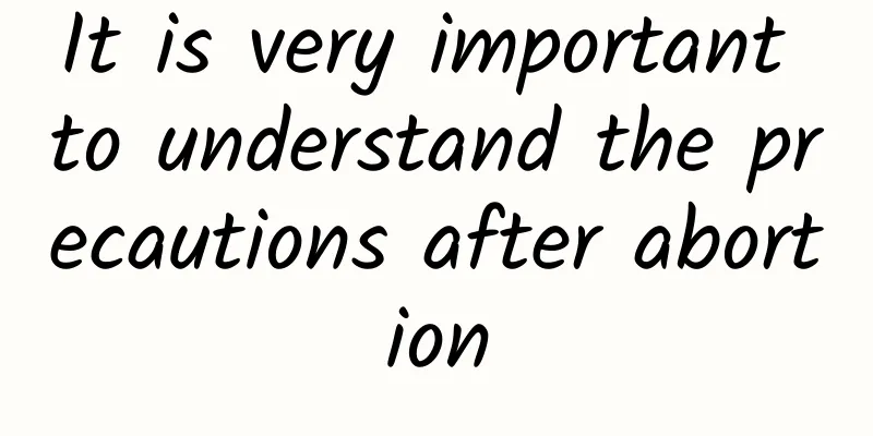 It is very important to understand the precautions after abortion