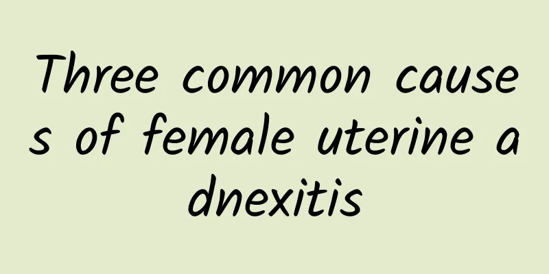 Three common causes of female uterine adnexitis