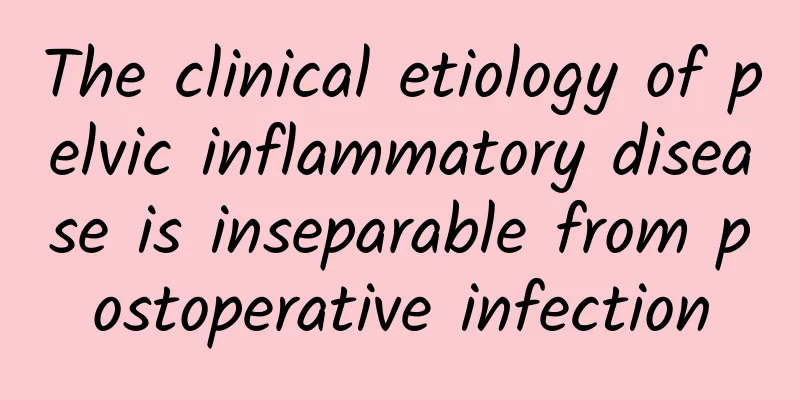 The clinical etiology of pelvic inflammatory disease is inseparable from postoperative infection