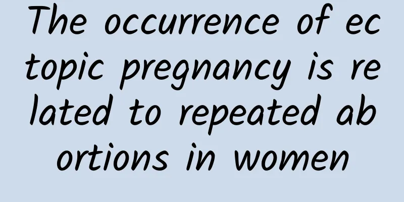 The occurrence of ectopic pregnancy is related to repeated abortions in women