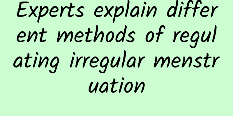Experts explain different methods of regulating irregular menstruation