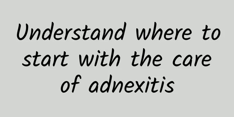 Understand where to start with the care of adnexitis