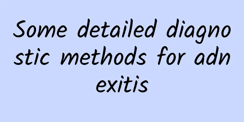 Some detailed diagnostic methods for adnexitis