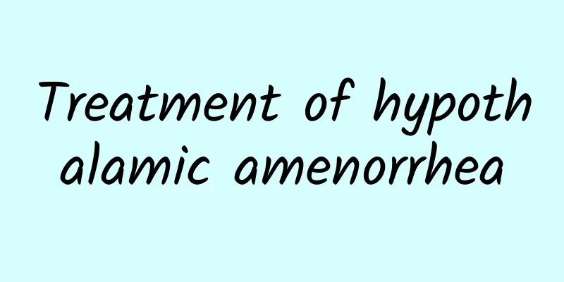 Treatment of hypothalamic amenorrhea