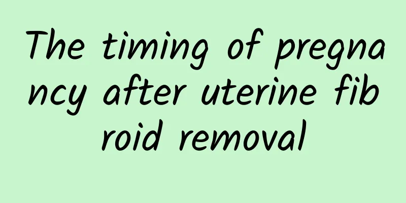 The timing of pregnancy after uterine fibroid removal