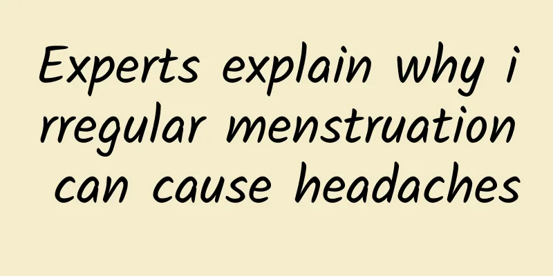 Experts explain why irregular menstruation can cause headaches