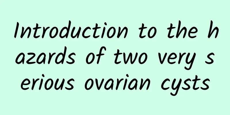 Introduction to the hazards of two very serious ovarian cysts