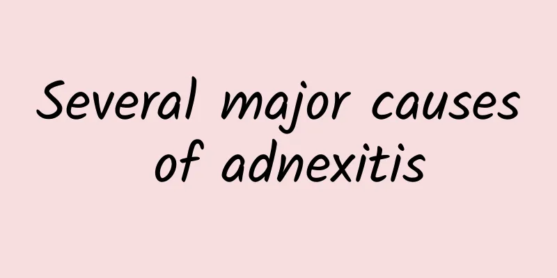 Several major causes of adnexitis