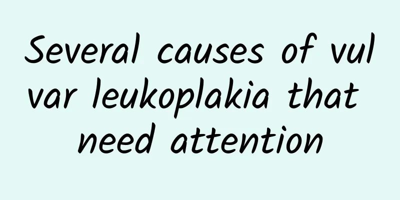 Several causes of vulvar leukoplakia that need attention