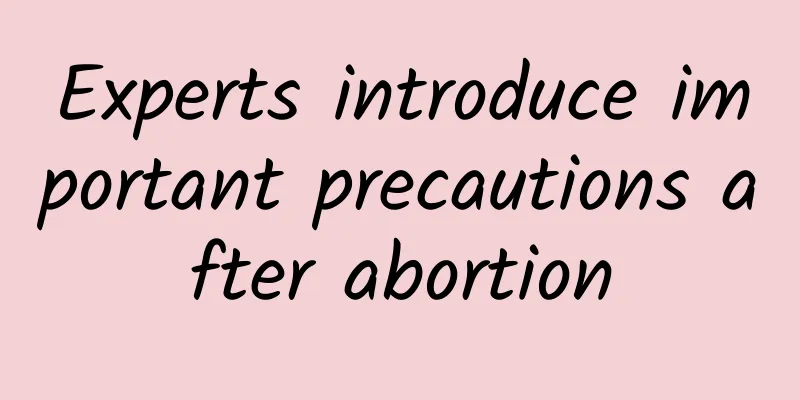 Experts introduce important precautions after abortion