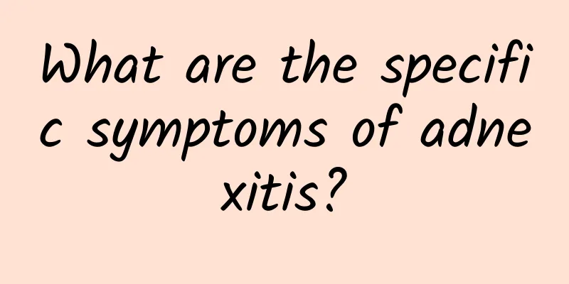 What are the specific symptoms of adnexitis?