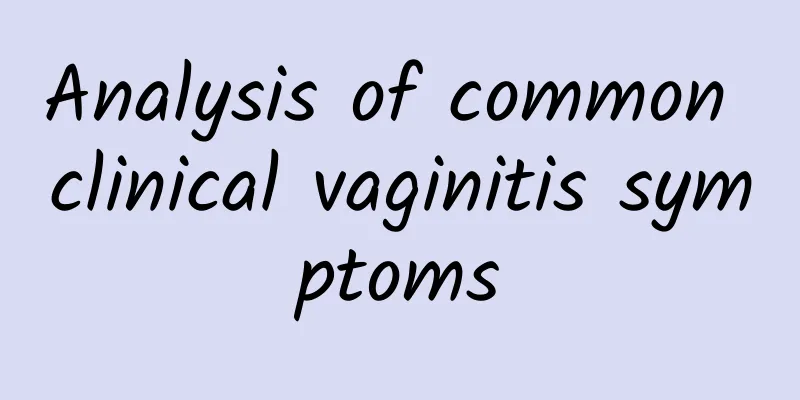 Analysis of common clinical vaginitis symptoms