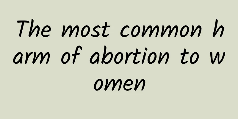The most common harm of abortion to women