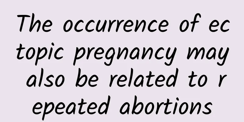 The occurrence of ectopic pregnancy may also be related to repeated abortions
