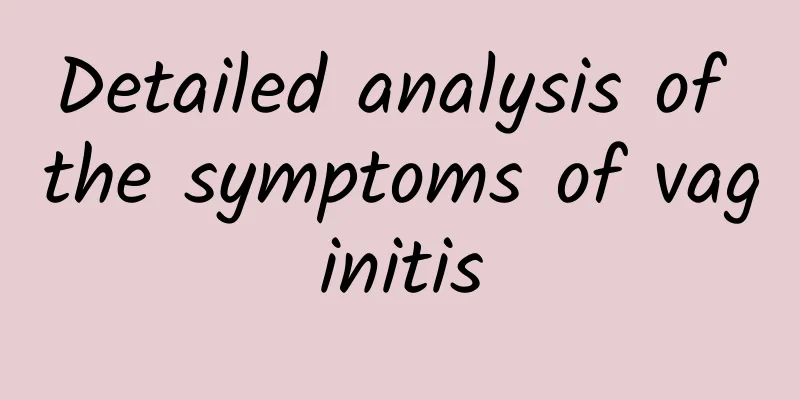 Detailed analysis of the symptoms of vaginitis