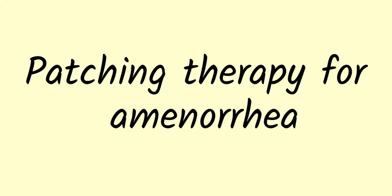 Patching therapy for amenorrhea