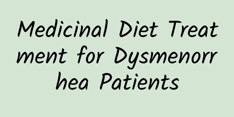 Medicinal Diet Treatment for Dysmenorrhea Patients