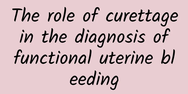 The role of curettage in the diagnosis of functional uterine bleeding
