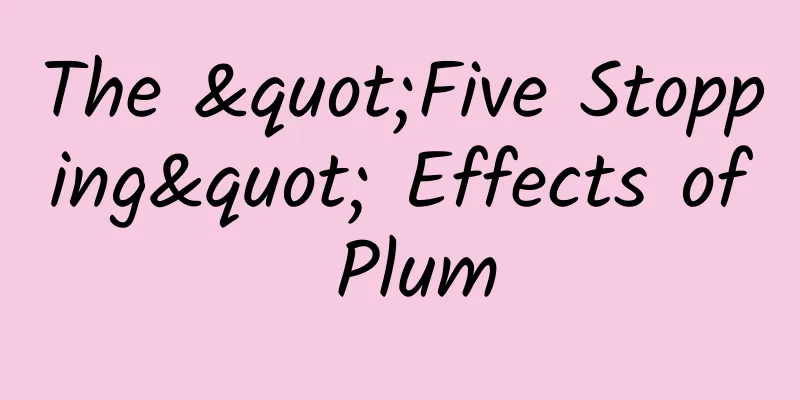 The "Five Stopping" Effects of Plum
