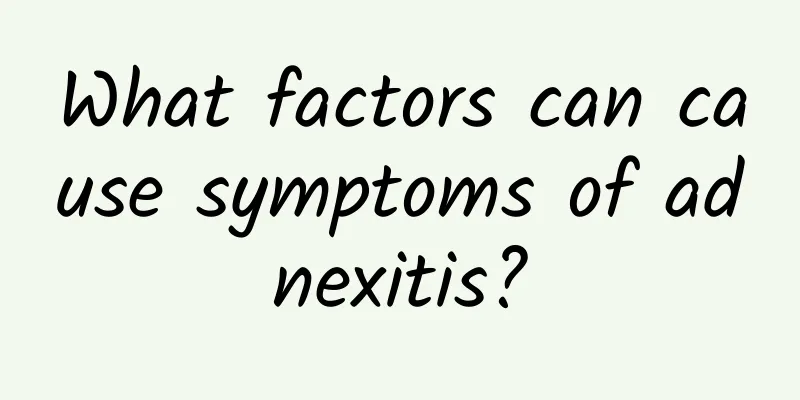 What factors can cause symptoms of adnexitis?