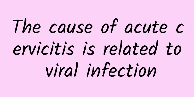 The cause of acute cervicitis is related to viral infection