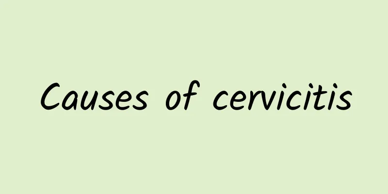 Causes of cervicitis
