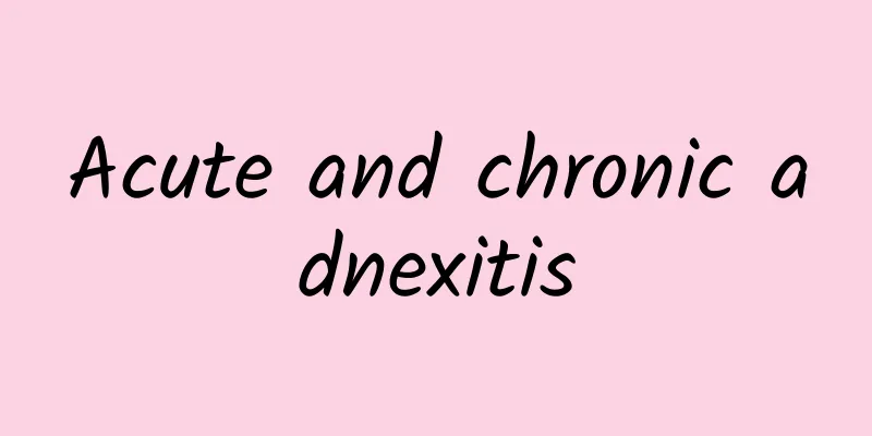 Acute and chronic adnexitis