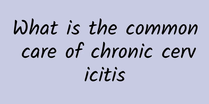 What is the common care of chronic cervicitis