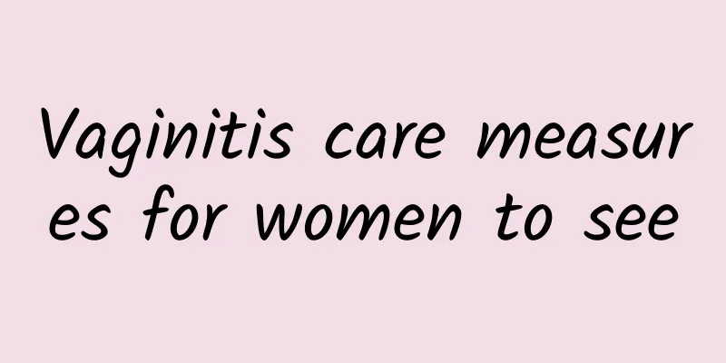 Vaginitis care measures for women to see