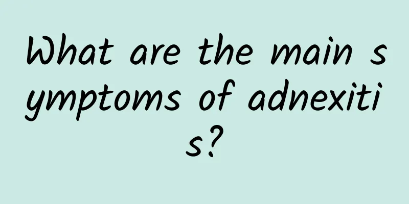 What are the main symptoms of adnexitis?