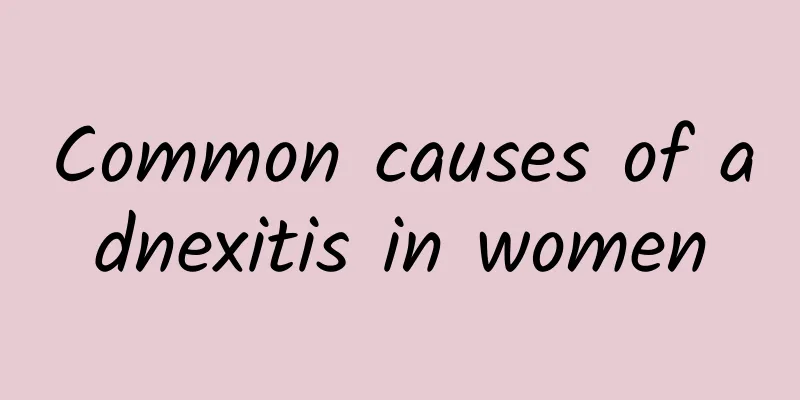 Common causes of adnexitis in women