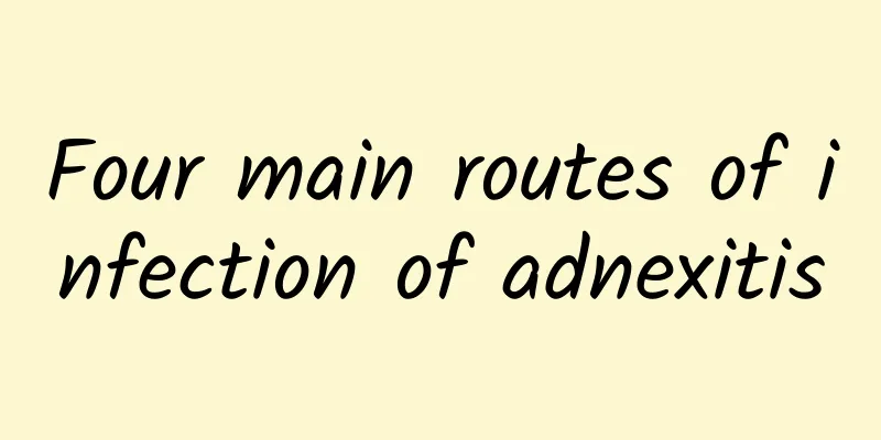Four main routes of infection of adnexitis
