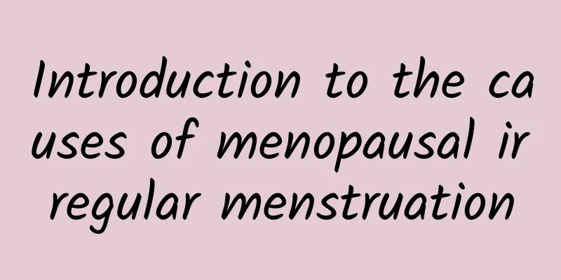 Introduction to the causes of menopausal irregular menstruation