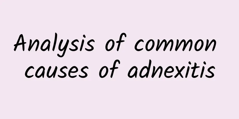 Analysis of common causes of adnexitis