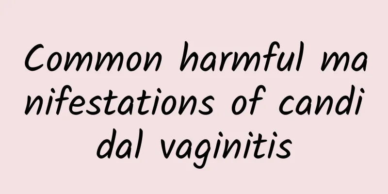 Common harmful manifestations of candidal vaginitis