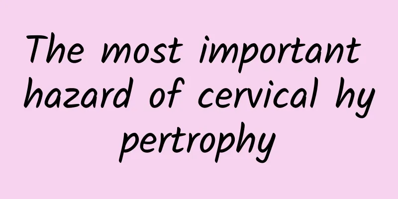 The most important hazard of cervical hypertrophy