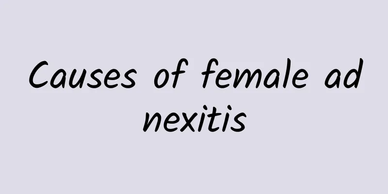 Causes of female adnexitis